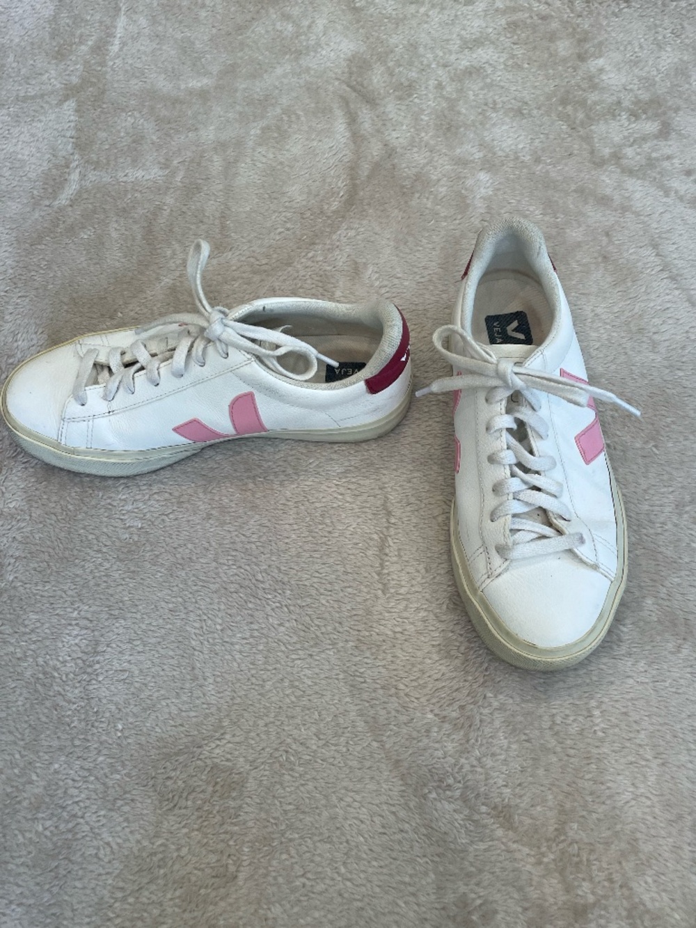 Veja sneakers!  Size US 8 (I'm a normal size 8 1/2)